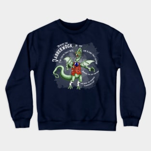 Jabberwocky-wh Crewneck Sweatshirt